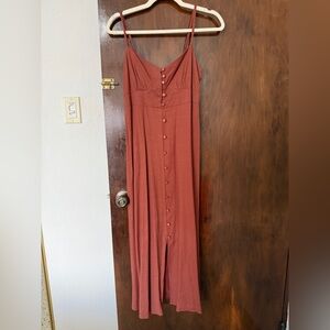 Brown misi dress, size S